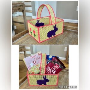 Handmade Needlepoint Easter Basket